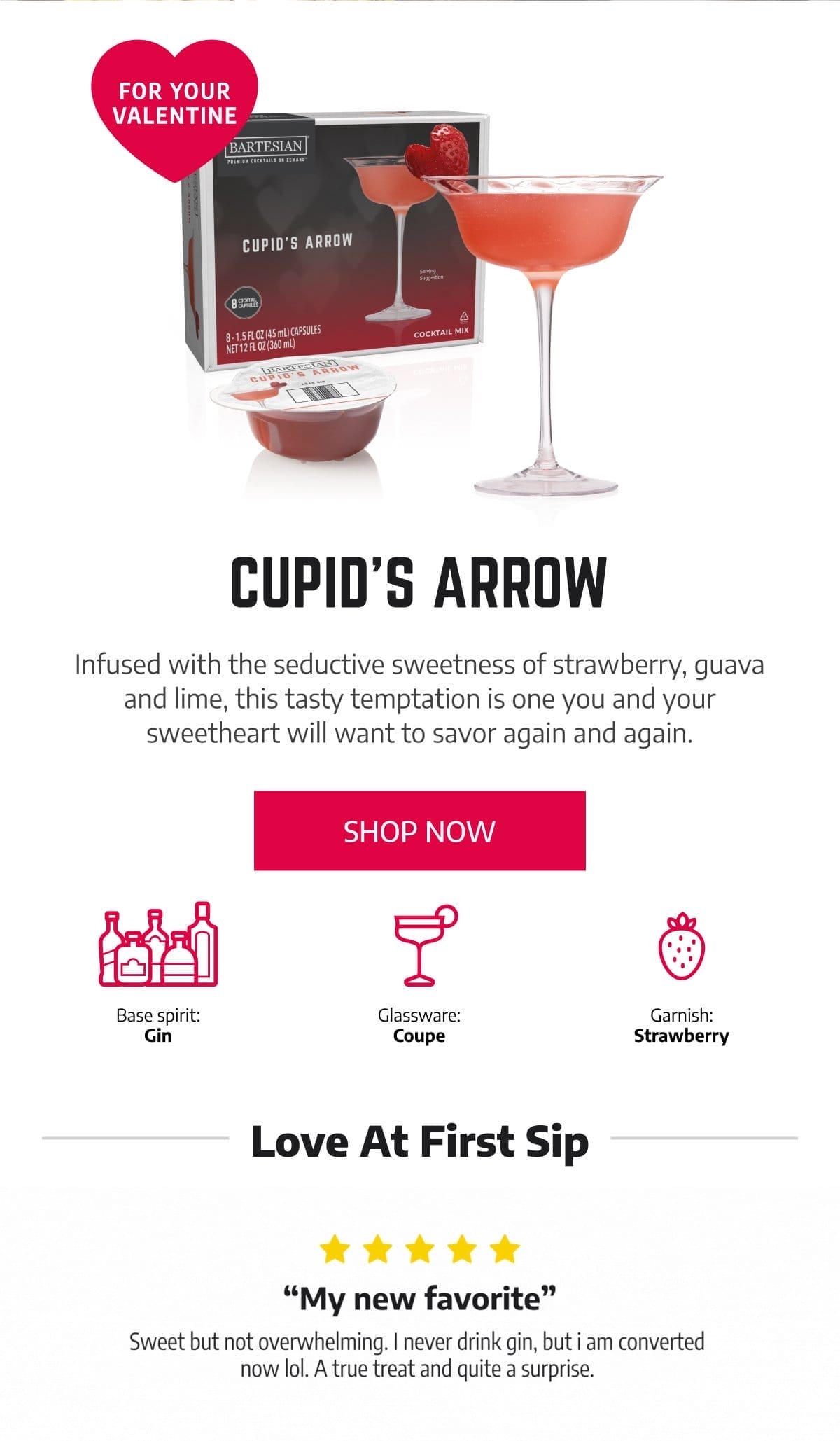 Shop Cupid's Arrow