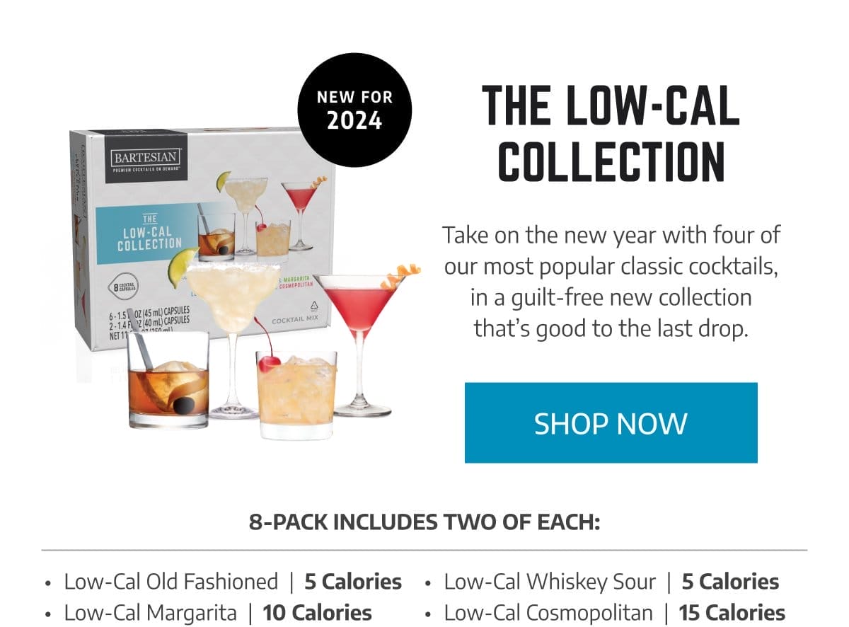 Shop The Low-Cal Collection