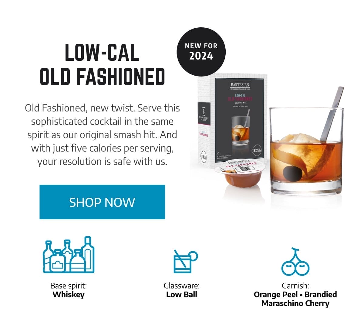 Shop The Low-Cal Old Fashioned