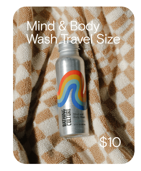 Mind & Body Wash Travel Size \\$10