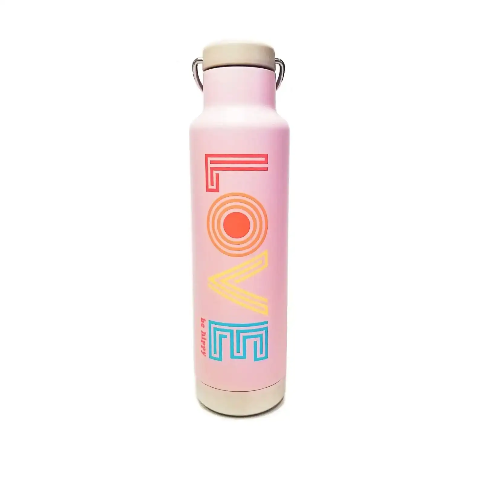 Image of Klean Kanteen Pink LOVE Insulated Bottle 20oz