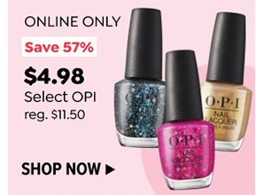 \\$4.98 OPI JEWEL BE BOLD COLLECTION, ONLINE ONLY