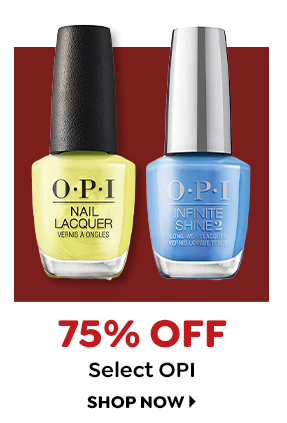 75% OFF SELECT OPI