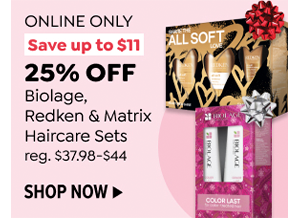 25% OFF HAIRCARE SETS