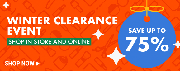 SAVE UP TO 75%, WINTER CLEARANCE