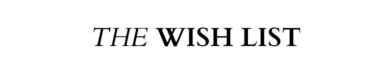 The wish List