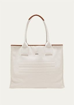 Zegna - Men's Borsa Da Canvas Shopping Tote Bag