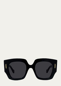 Loewe - Anagram Acetate Square Sunglasses