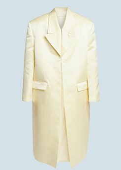 Givenchy - Duchesse Satin Peak Lapel Coat