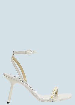 LOEWE - Petal Daisy Leather Sandals