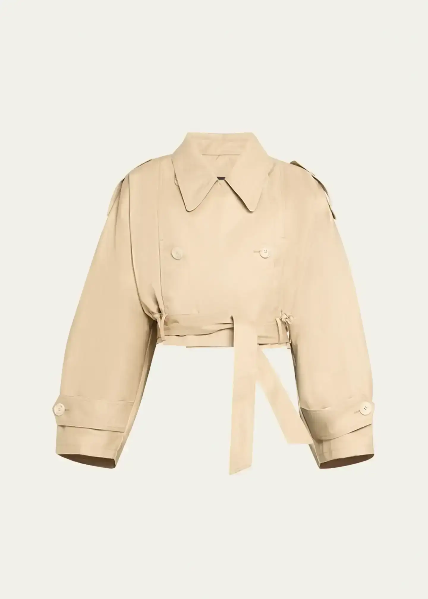 Penelop Cropped Trench Coat