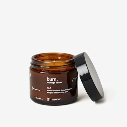 Body Massage Oil Burn Candle