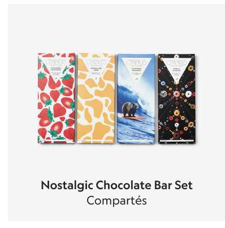 Nostalgic Chocolate Bar Set