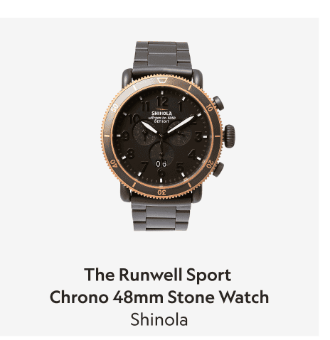 The Runwell Sport Chrono 48mm Stone Watch