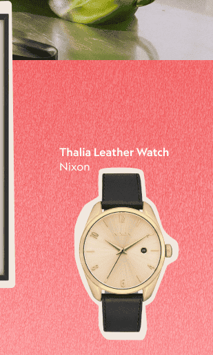 Thalia Leather Watch