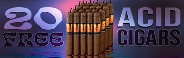 20 Free Ode to Blatt Cigars with Select Acid Boxes!