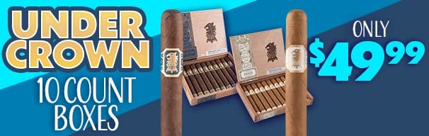Undercrown 10 Count Boxes Only \\$49.99 + Free Shipping!