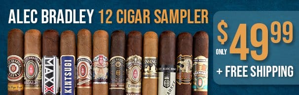 Alec Bradley 12 Cigar Toro & Robusto Sampler Only \\$49.99 + Free Shipping!