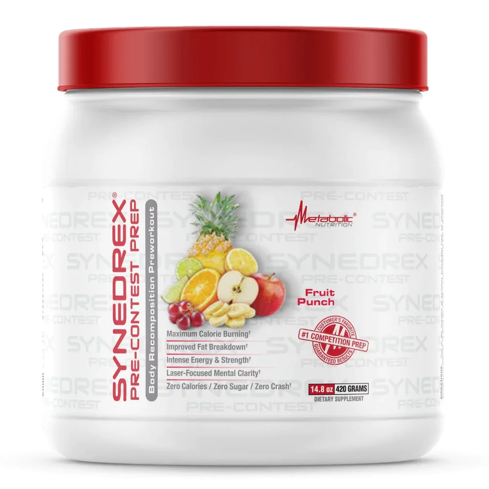 Image of Metabolic Nutrition Synedrex Pre-Workout 30/60 Servings