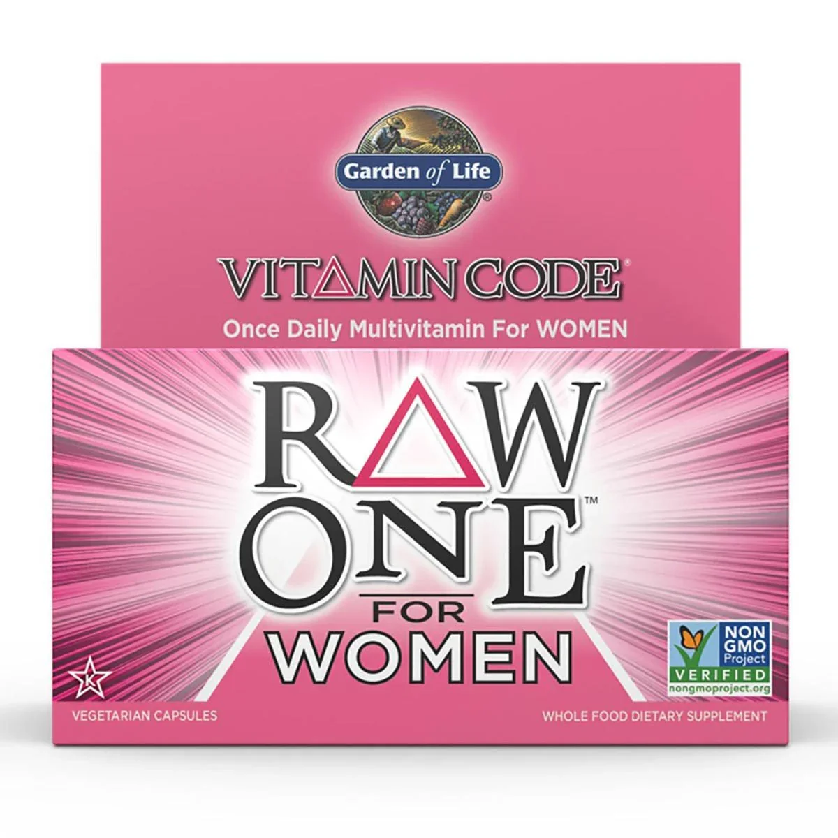 Image of Garden of Life Vitamin Code Raw One for Women 75 Caps