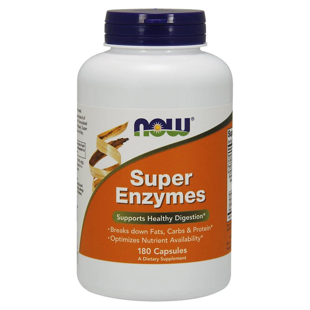 Image of Now Foods Super Enzymes 180 Caps