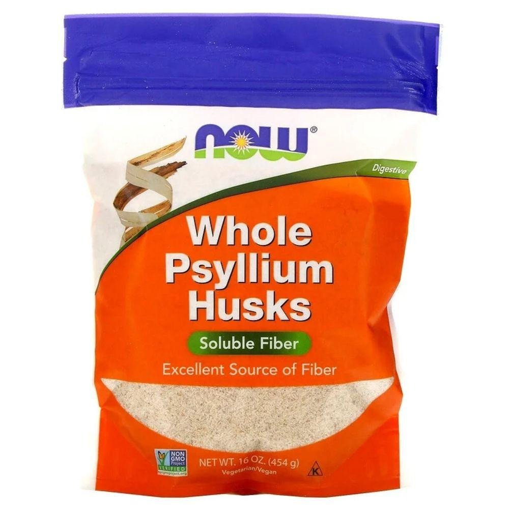 Image of Now Foods Psyllium Husk Whole 1LB