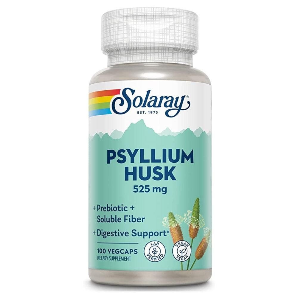 Image of Solaray Psyllium Husk 525mg 100 Capsules