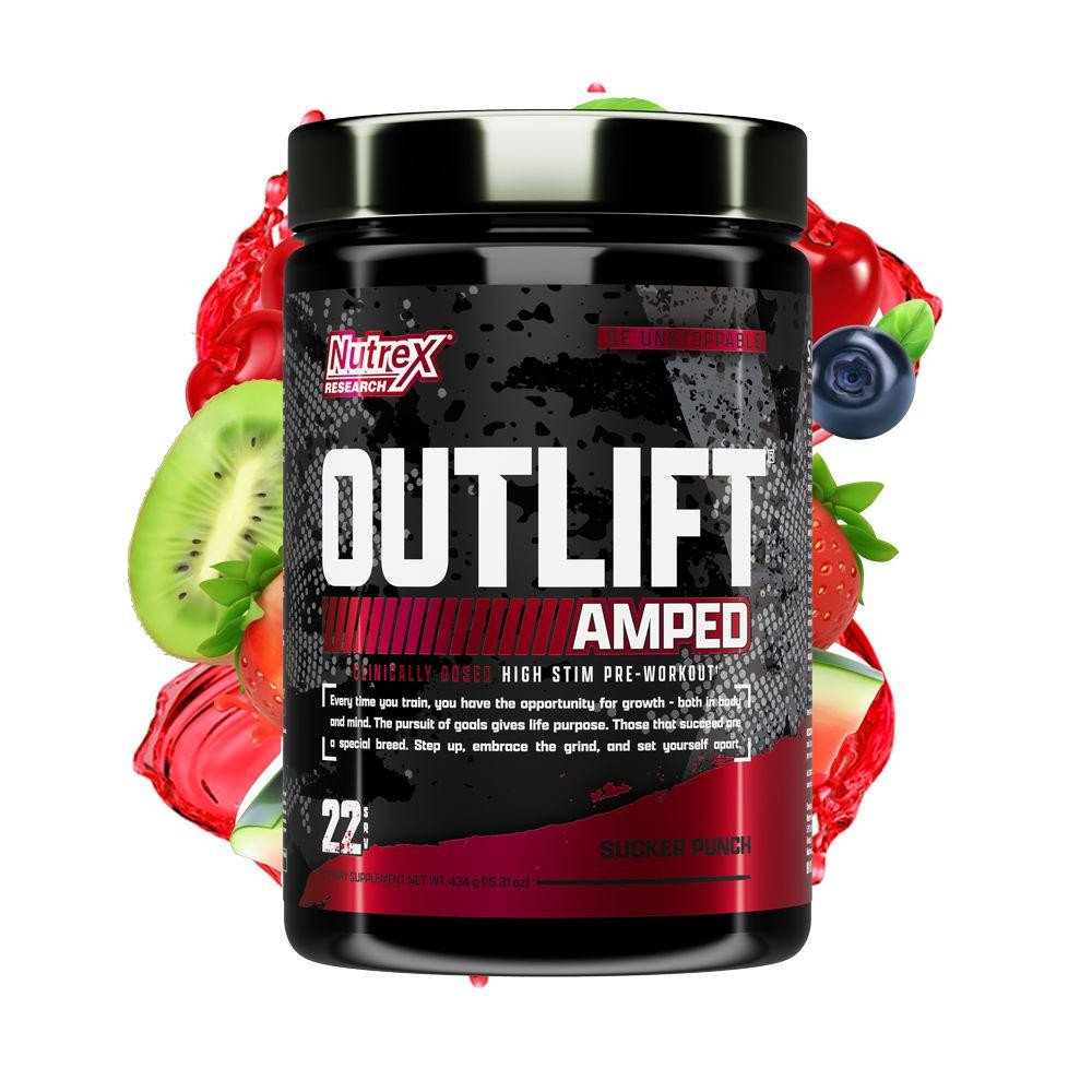 Image of Nutrex Research Outlift Amped 20 Servings