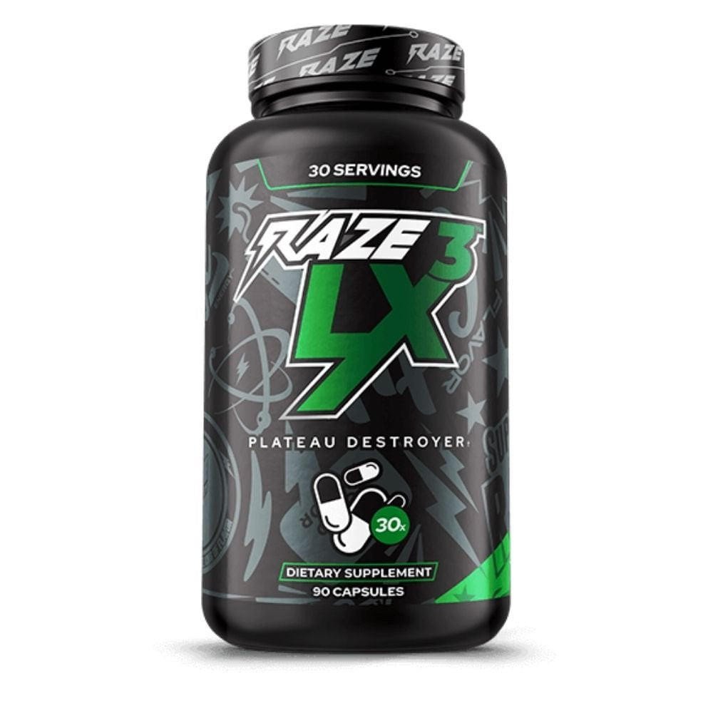 Image of RAZE LX3 Natural Muscle Builder 90 Capsules