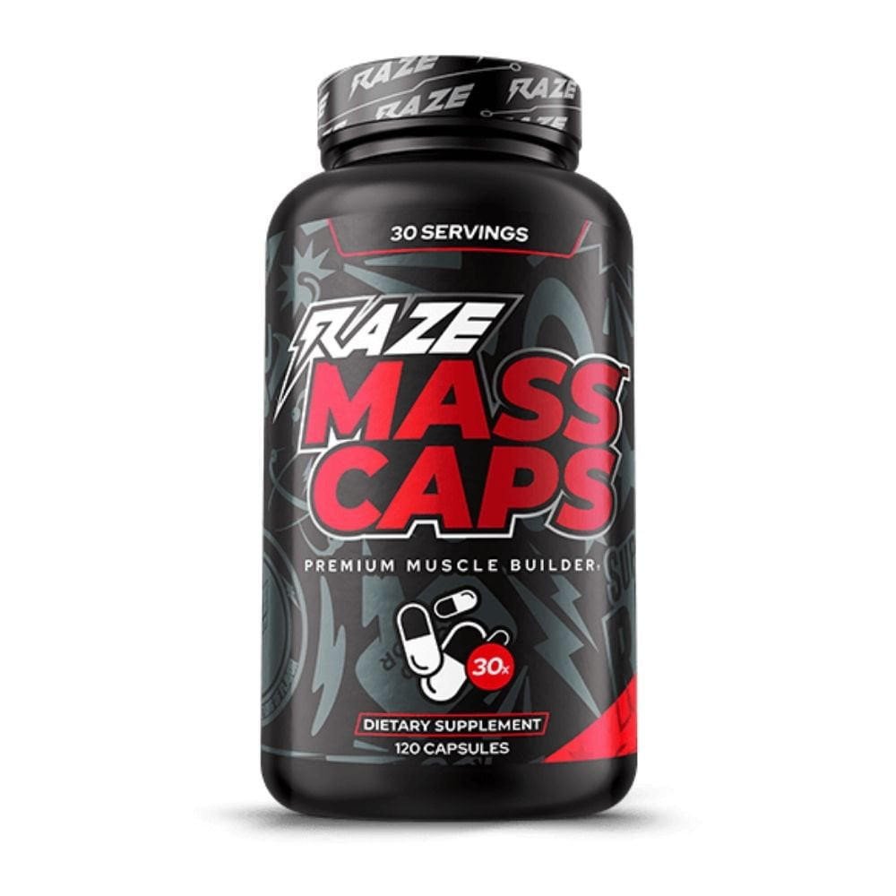 Image of Raze Mass Caps Muscle Builder 120 Capsules