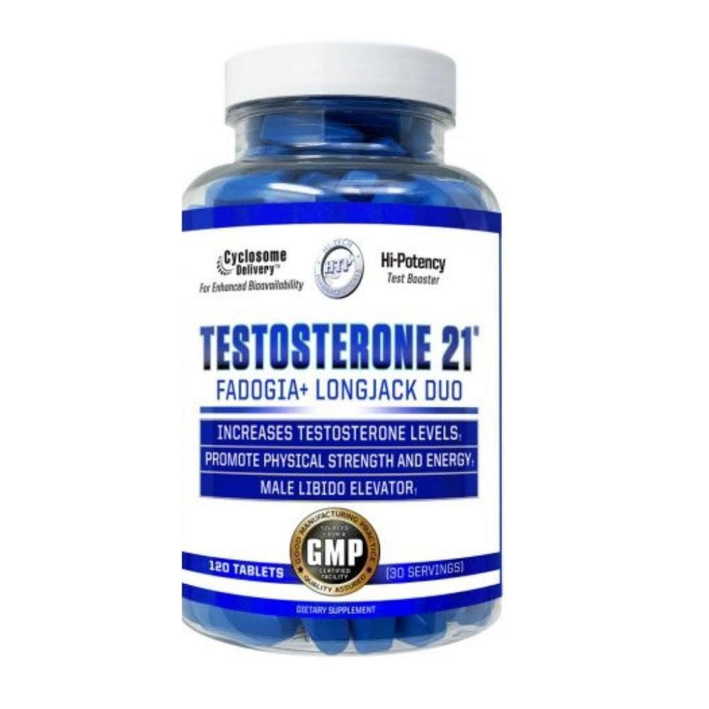 Image of Hi-Tech Pharmaceuticals Testosterone 21 w/ Fadogia Agrestis & Tongkat Ali
