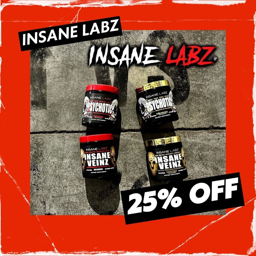 25% OFF Insane Labz