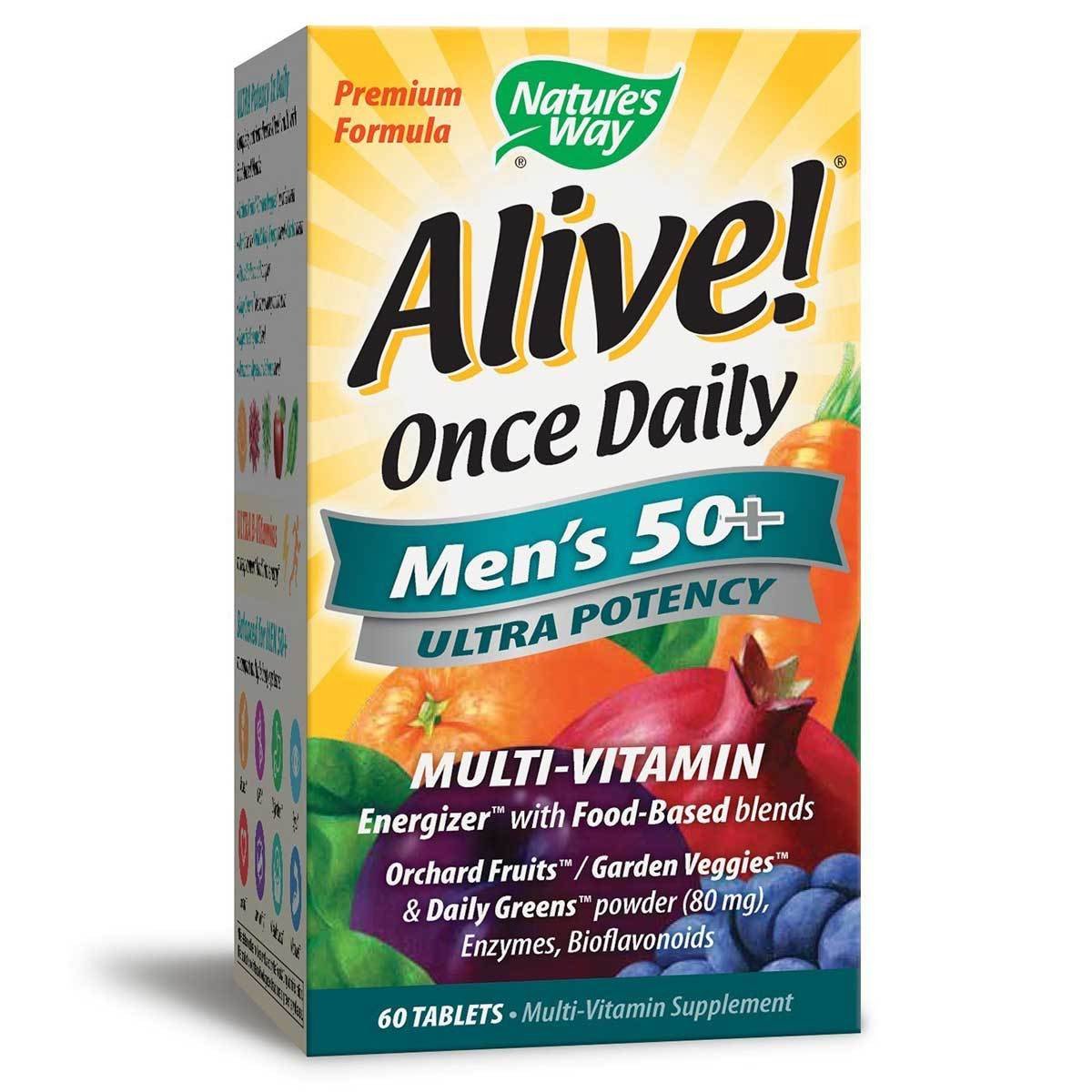 Image of Nature's Way Alive! Once Daily Men's 50+ 60 Tabs