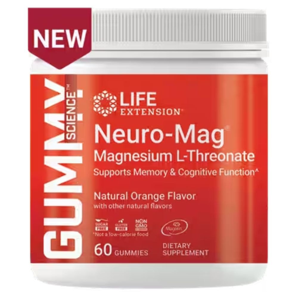 Image of Life Extension Gummy Science Neuro-Mag L-Threonate 60 Gummies
