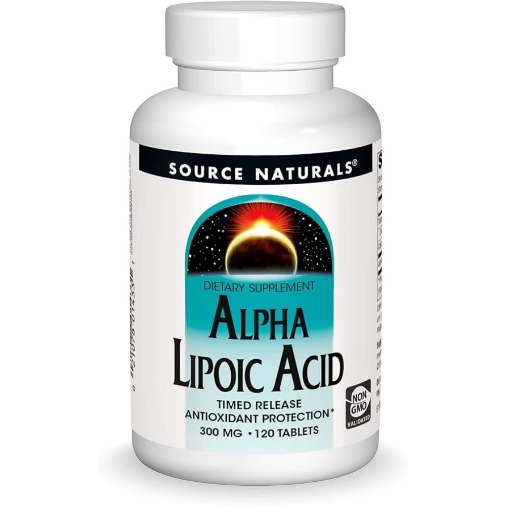 Image of Source Naturals Alpha Lipoic Acid 100mg 60 Capsules