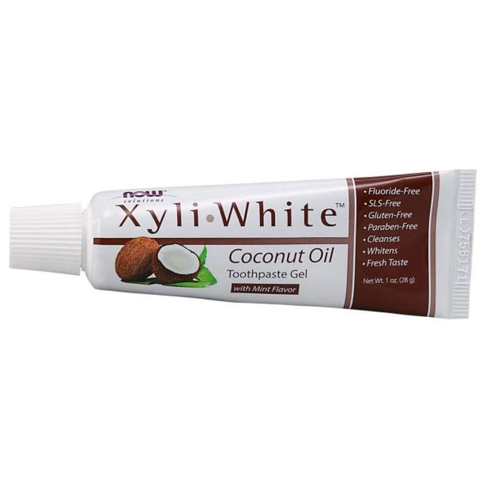 Image of Now Foods Xyliwhite Coconut Oil Mint Toothpaste 1 Oz