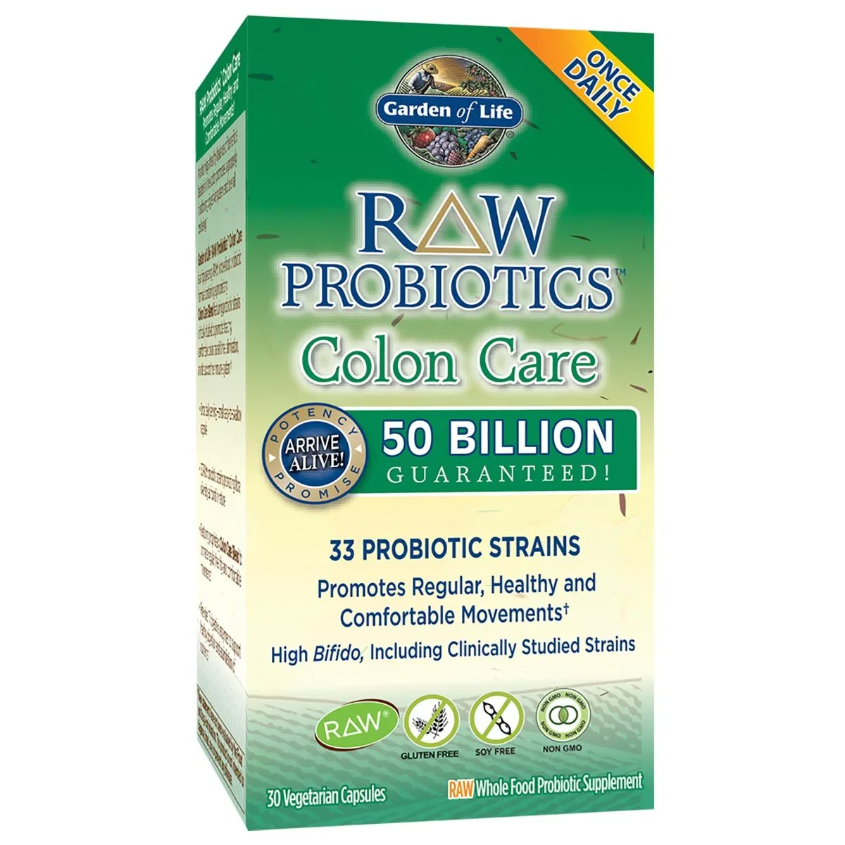 Image of Garden of Life Raw Probiotics Colon Care 30 Capsules
