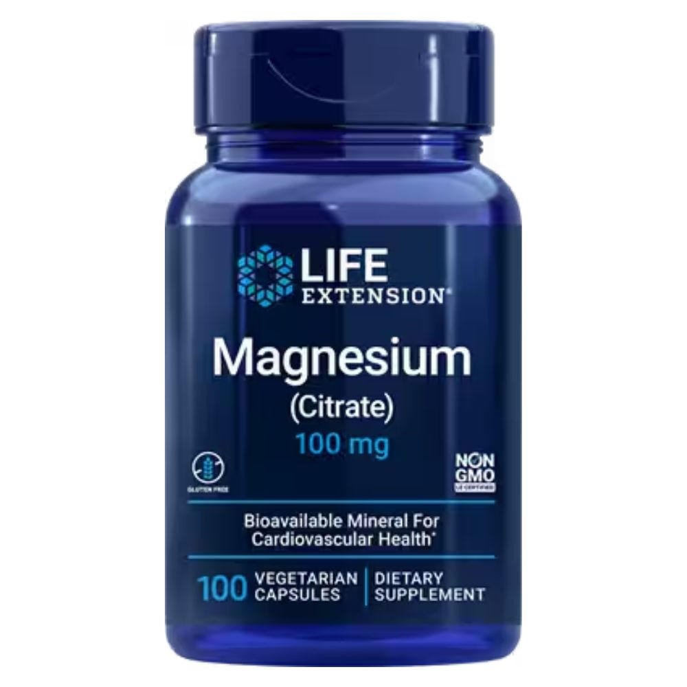Image of Life Extension Magnesium Citrate 100mg 100 Caps