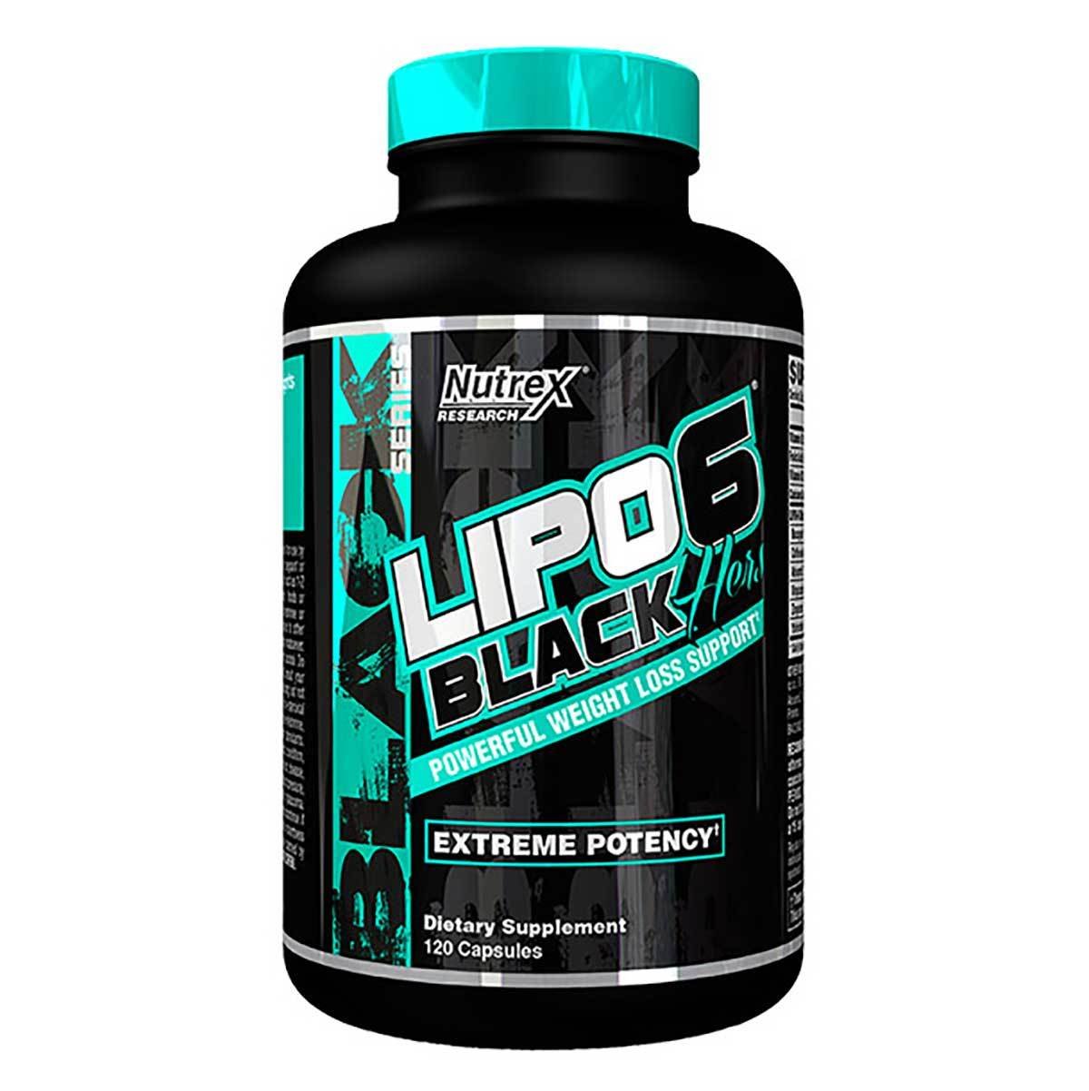 Image of Nutrex Research Lipo 6 Black Hers 120 Capsules