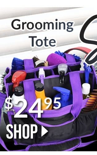 Grooming tote sale