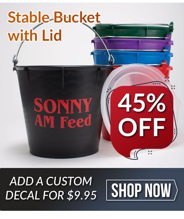 Stable bucket sale