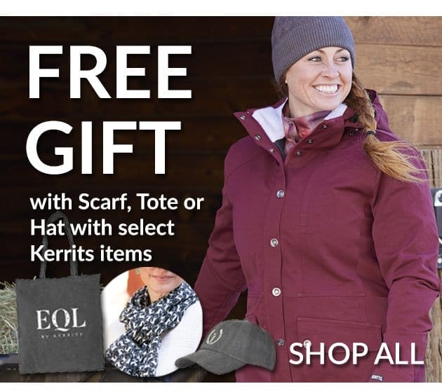 Free gift with select kerrits apparel