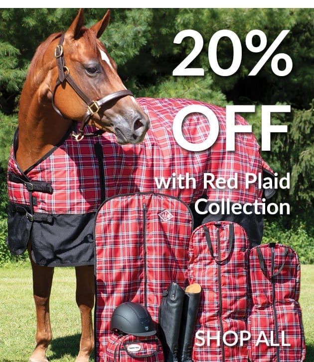 Signature red plaid collection sale