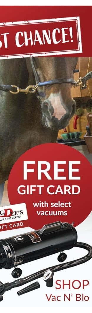 Free gift card with vacuum