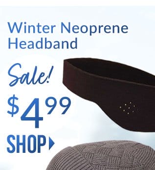 Neoprene winter headband sale