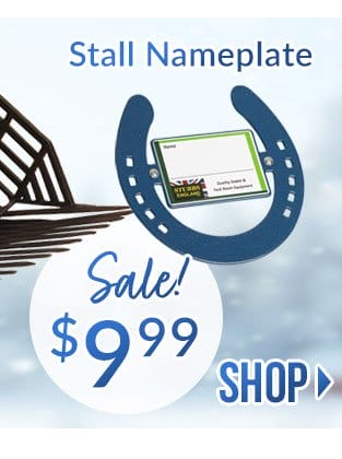 Stall plate sale