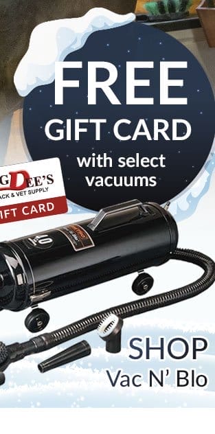 Free gift card with vac n blo vacuum