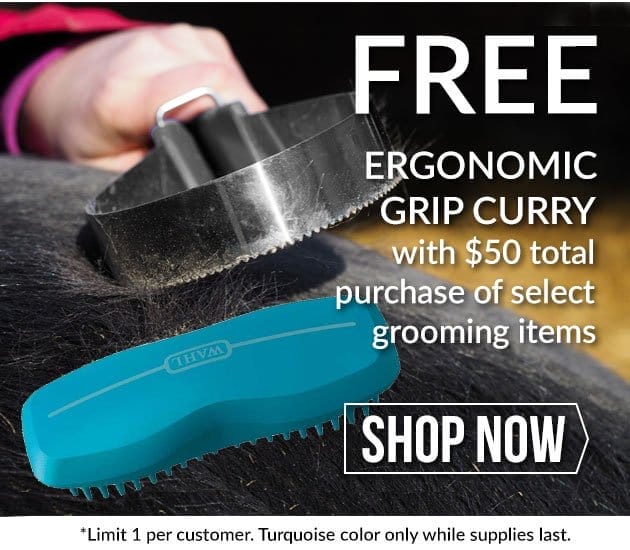 Free curry with \\$50 grooming purchase