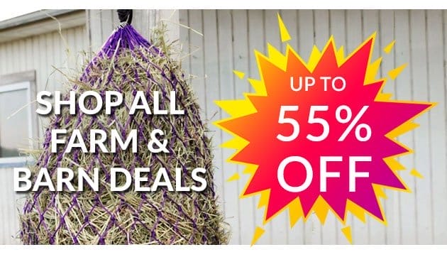 Farm and barn sale up to 55% off