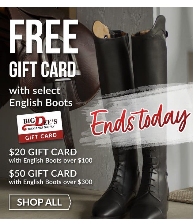 English boot deal